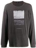 R13 Joy Division Print T-shirt - Grey