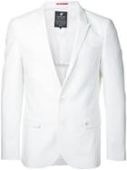 Loveless Classic Blazer, Men's, Size: 2, White, Cotton/linen/flax/tencel