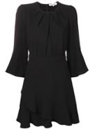 Dvf Diane Von Furstenberg Flared Cuff Dress - Black