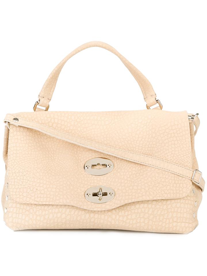 Zanellato Desert Shoulder Bag, Women's, Nude/neutrals, Leather