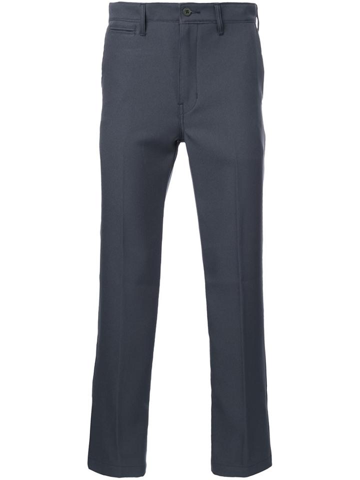 Bedwin & The Heartbreakers Slim Fit Trousers, Men's, Size: 3, Grey, Polyester
