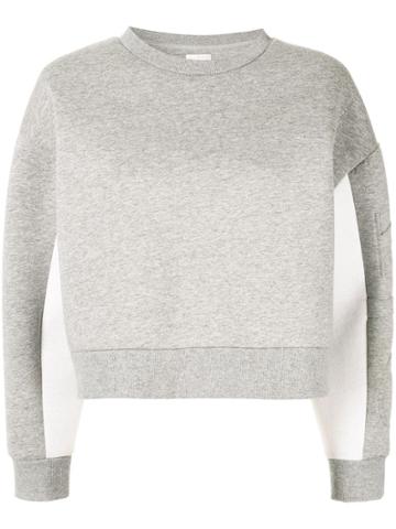 Aje Knitted Sweatshirt - Grey