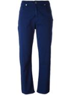 Love Moschino Cropped Jeans, Women's, Size: 28, Blue, Cotton/spandex/elastane