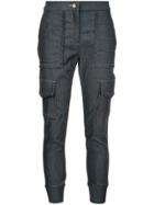 Manning Cartell Cargo Pocket Cropped Jeans - Blue