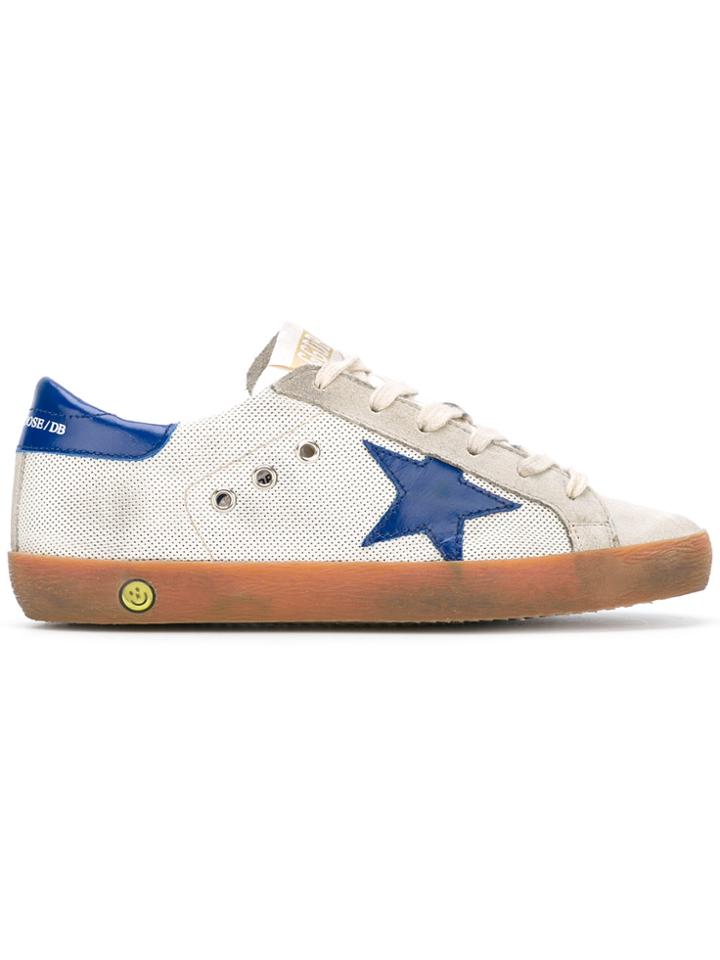 Golden Goose Deluxe Brand Kids Teen Superstar Sneakers - Nude &