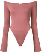 Alix Baxter Bodysuit, Women's, Size: Small, Pink/purple, Nylon/spandex/elastane