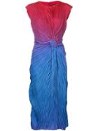 Sies Marjan Nicole Twisted Rosette Dress - Red