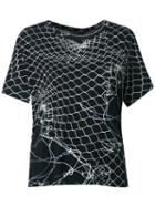 Uma Raquel Davidowicz - Printed Blouse - Women - Spandex/elastane/viscose - P, Black, Spandex/elastane/viscose