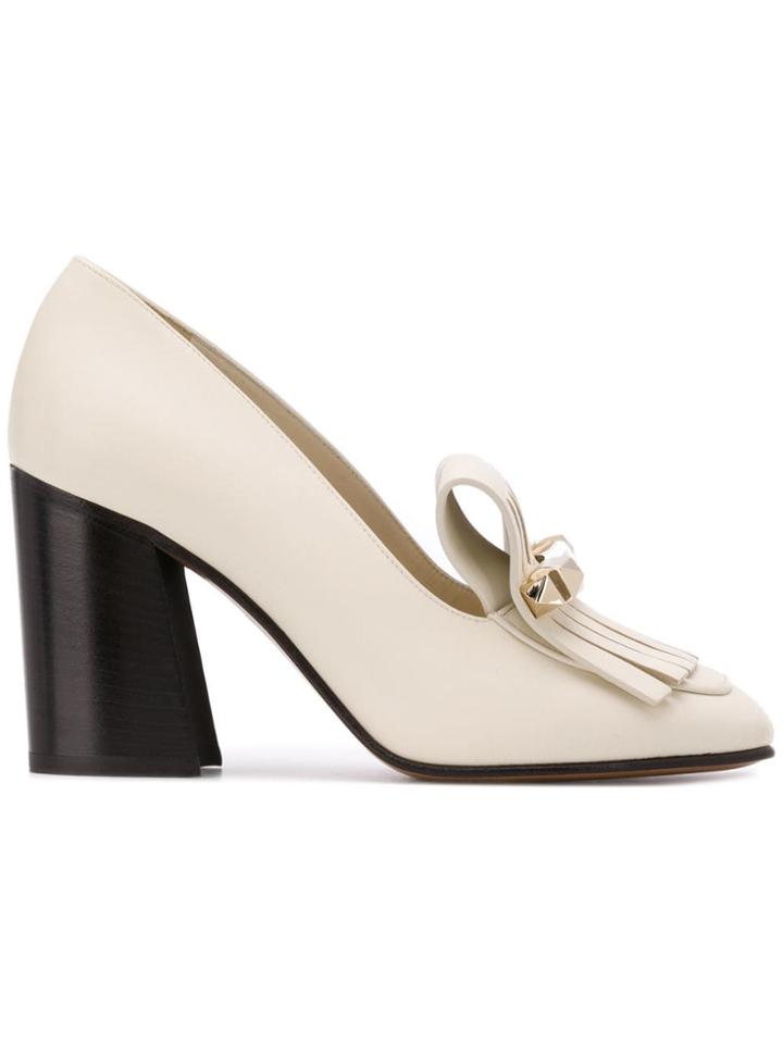 Valentino Valentino Garavani Uptown Loafers - White