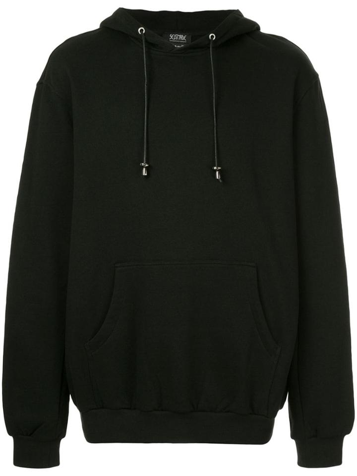 Selfmade By Gianfranco Villegas Drawstring Hoodie - Black