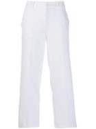 Michael Michael Kors Cropped Trousers - White