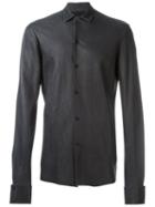 Ma+ Leather Long Sleeve Shirt