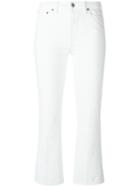 Golden Goose Deluxe Brand Funny Denim Trousers, Women's, Size: 30, White, Cotton/spandex/elastane