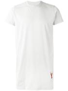 Rick Owens Drkshdw - Embroidered T-shirt - Men - Cotton - L, Nude/neutrals, Cotton