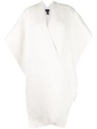 Voz Short-sleeve Cardi-coat - White