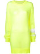 Maison Margiela Oversized Knitted Sweater - Yellow