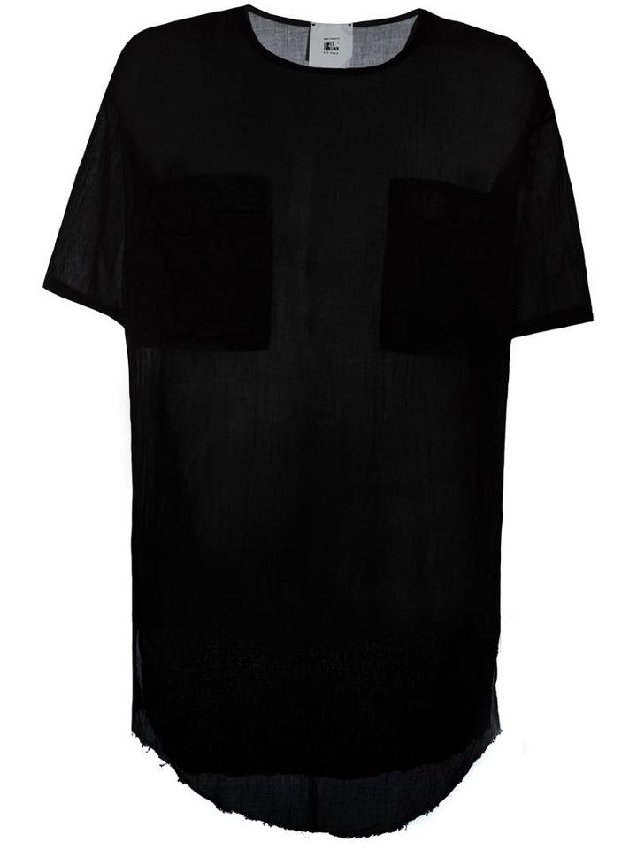 Lost & Found Rooms Pockets T-shirt, Men's, Size: Xl, Black, Cotton