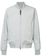 Woolrich 'shore' Bomber Jacket, Men's, Size: Xl, Grey, Nylon/polyester