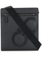 Salvatore Ferragamo Gancini Messenger Bag - Black