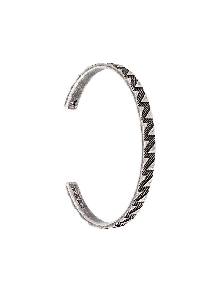 Northskull 'shadowplay' Cuff Bracelet, Men's, Metallic