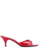 Maison Ernest Feline Mules - Red