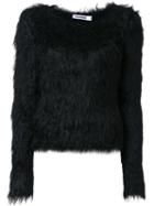 Jil Sander - Furry Knitwear - Women - Polyamide - 38, Black, Polyamide