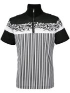 Versace Front Zipped Baroque Polo Shirt - Unavailable