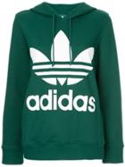 Adidas Adidas Originals Trefoil Logo Hoodie - Green