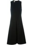 Marni Flared Dress, Women's, Size: 44, Black, Silk/polyester/triacetate
