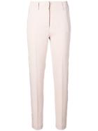 Blumarine Lace Detailed Tailored Trousers - Neutrals