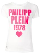Philipp Plein Logo Slim-fit T-shirt - White