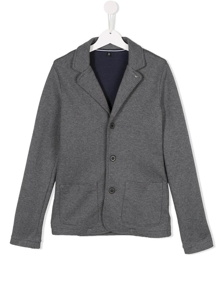 Armani Junior Classic Blazer, Girl's, Size: 15 Yrs, Grey