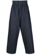 Camiel Fortgens Elasticated Waist Trousers - Blue