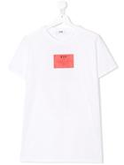 Msgm Kids Teen Patch 1977 T-shirt - White