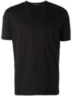 Dolce & Gabbana V-neck T-shirt - Black