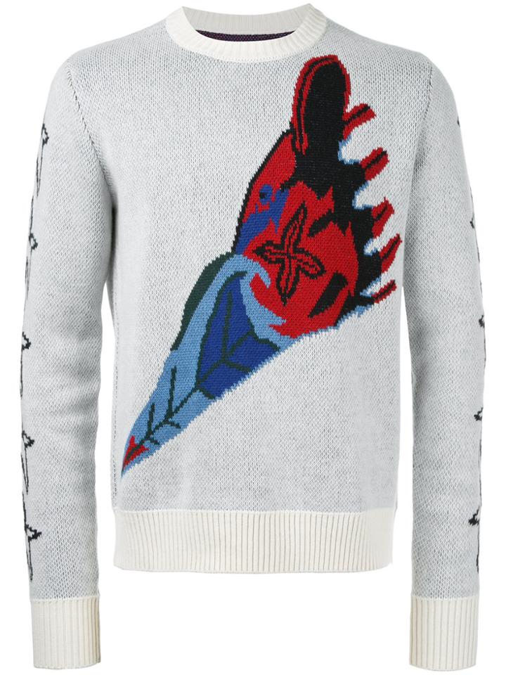 Takahiromiyashita The Soloist Crew Neck Jumper - White