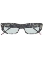 Thom Browne Eyewear Tortoise Sunglasses - Grey