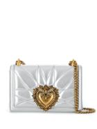 Dolce & Gabbana Devotion Shoulder Bag - Silver