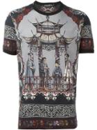 Dolce & Gabbana Chinese Print T-shirt, Men's, Size: 50, Cotton