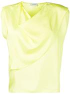 Lemaire Draped Neckline Top - Yellow