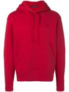 Acne Studios Hooded Sweatshirt - Red