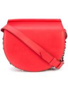 Givenchy Infinity Saddle Bag - Red