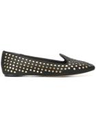 Tory Burch Olympia Stud Loafers - Black