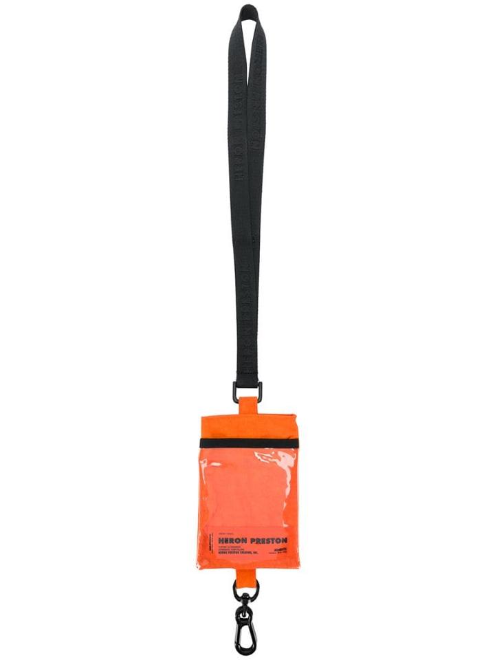 Heron Preston Id Window Wallet - Orange