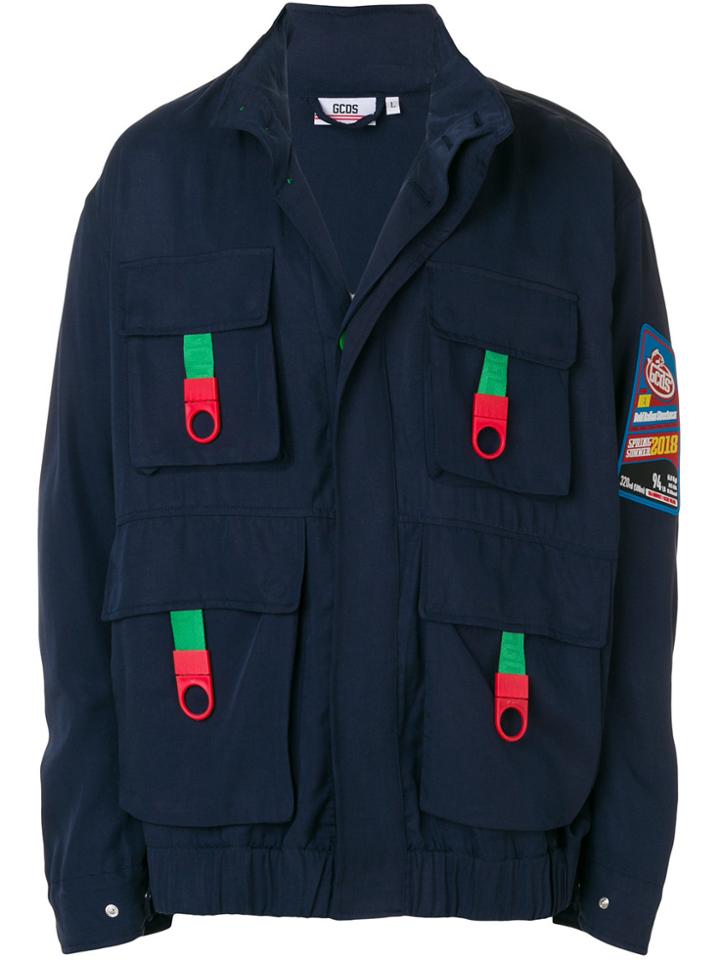 Gcds Fishing Jacket - Blue