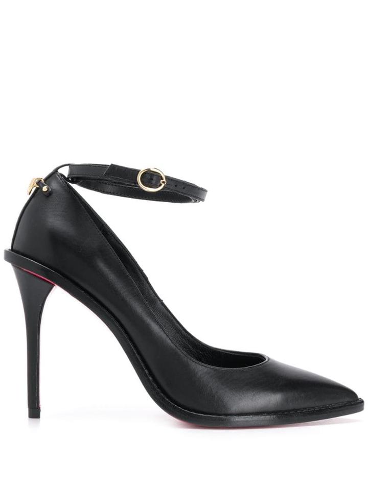 Pinko Ankle Strap Pumps - Black