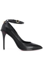 Pinko Ankle Strap Pumps - Black