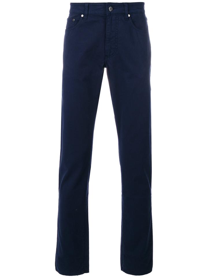 Hackett Straight-leg Trousers - Blue