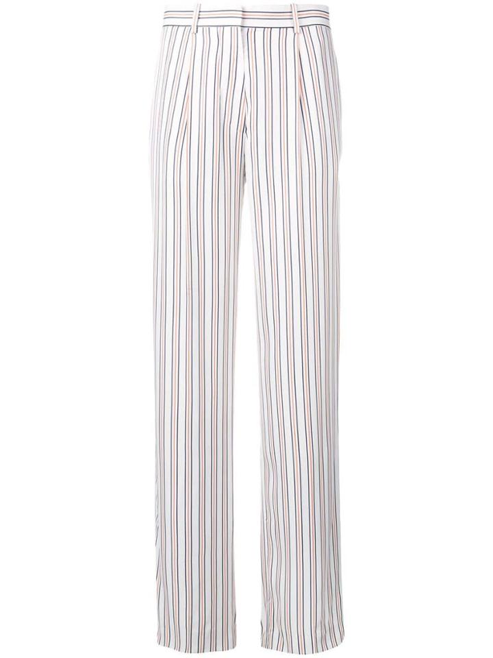Victoria Beckham Fluid Pyjama Trousers - White