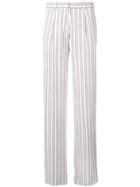 Victoria Beckham Fluid Pyjama Trousers - White